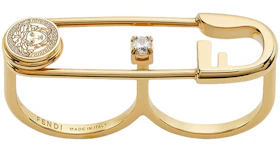 Fendi Fendace Versace by Fendi Ring Gold