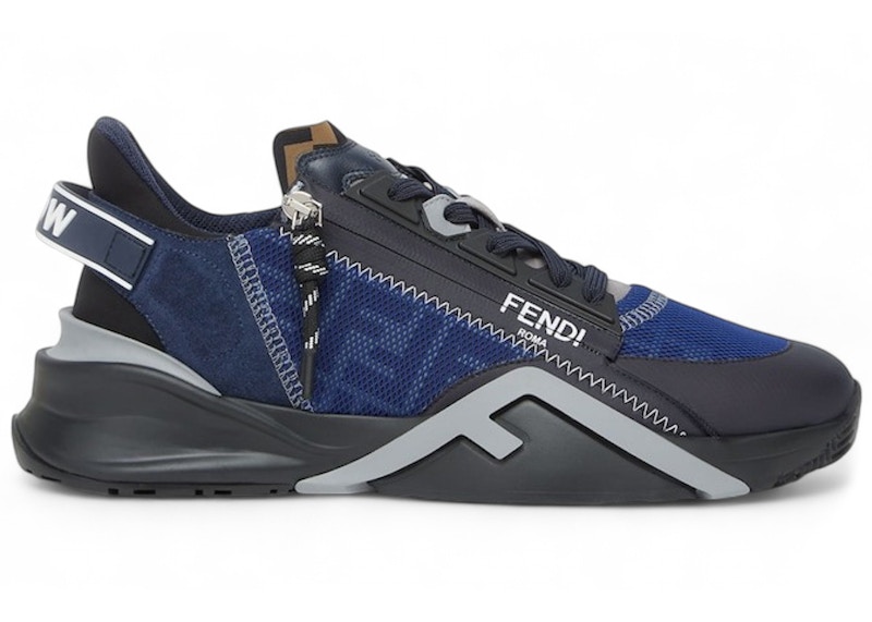Fendi Flow Low Azul marino