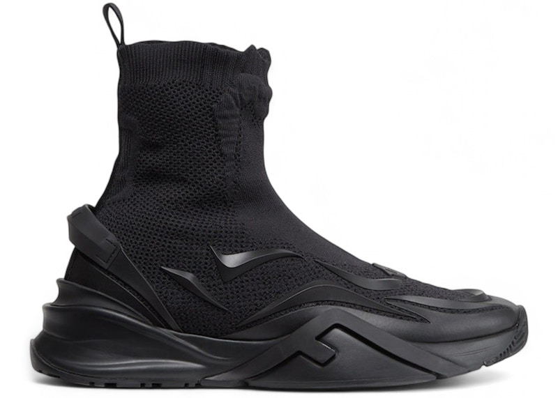 Sneaker da corsa Fendi Flow Mesh nere