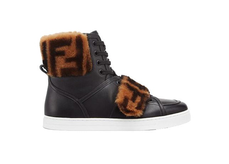 Fendi high top on sale sneakers