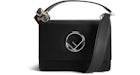 Fendi Kan I F Shoulder Bag With Removable Shoulder Strap Black