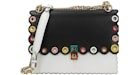 Fendi Kan Liberty Bicolor Shoulder Bag Multicolor