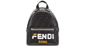 Fendi Mania Backpack FF Mini Black