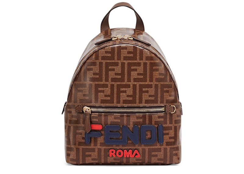 fendi backpack brown