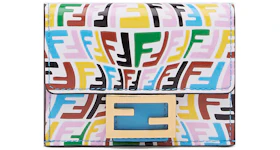 Fendi Micro Trifold Wallet Multicolor