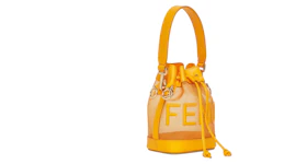 Fendi Mini Mon Tresor Bucket Bag Orange