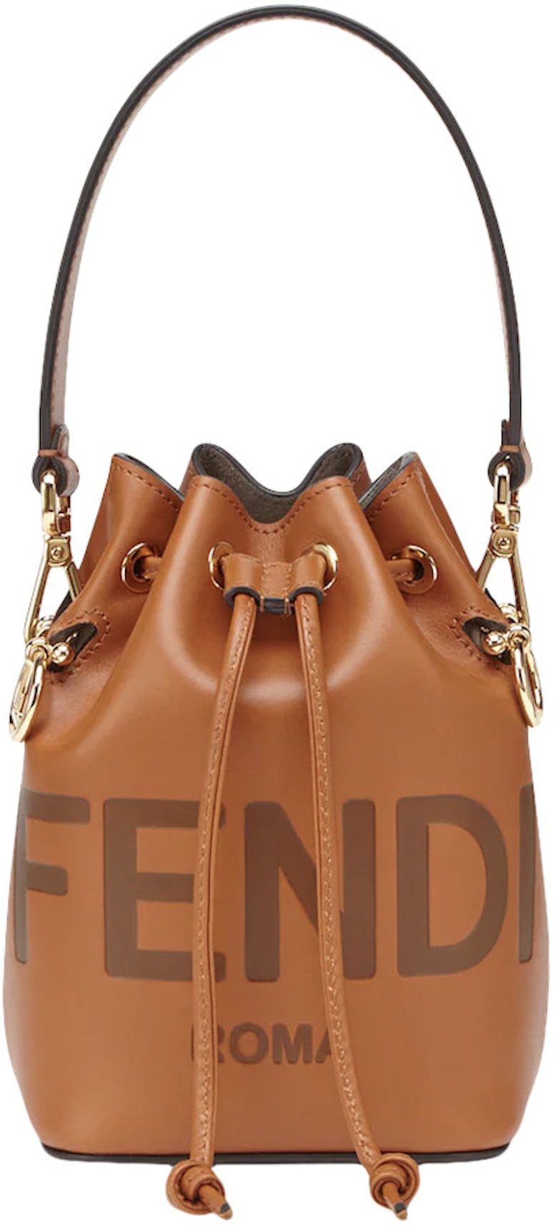 Mon trésor leather handbag Fendi Beige in Leather - 35651866