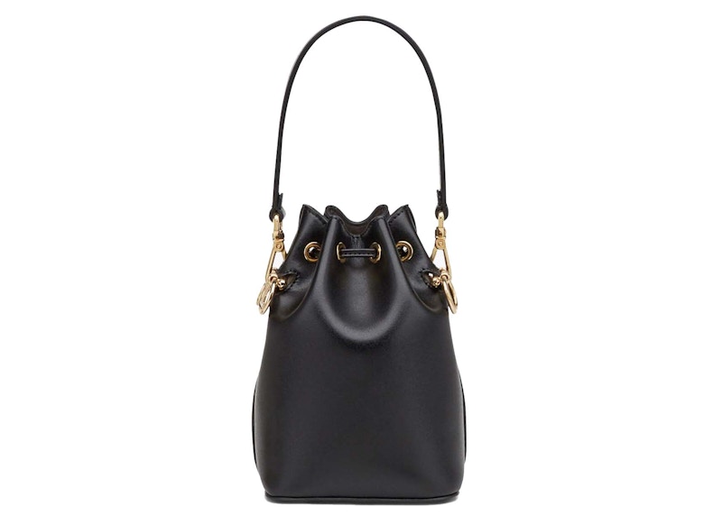 Fendi mon tresor outlet leather bucket bag