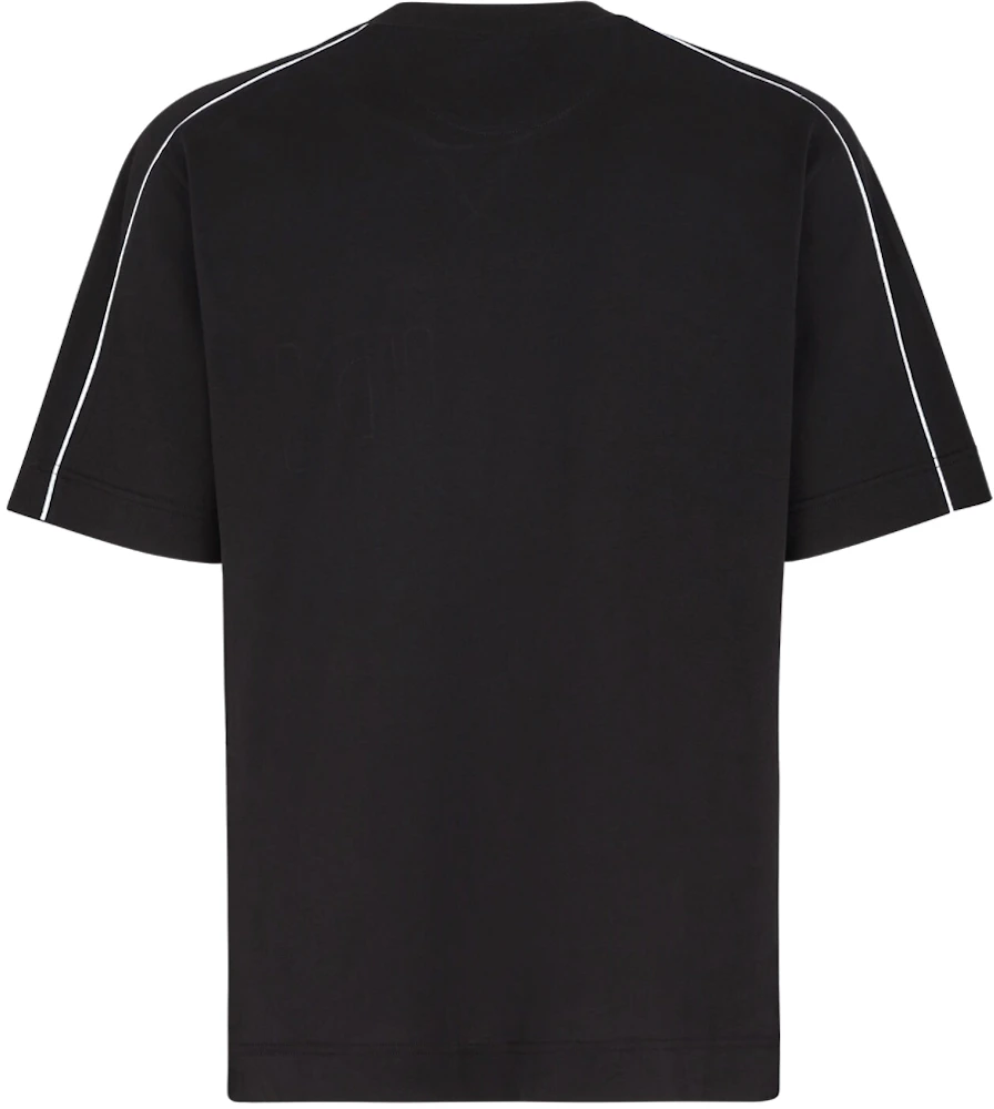 Fendi Roma Cotton T-Shirt Black Men's - SS22 - US