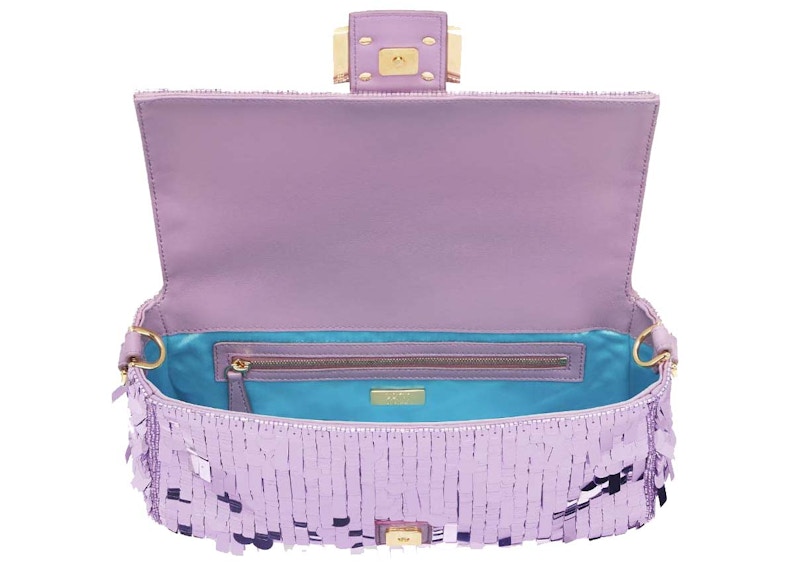 Fendi lilac online baguette