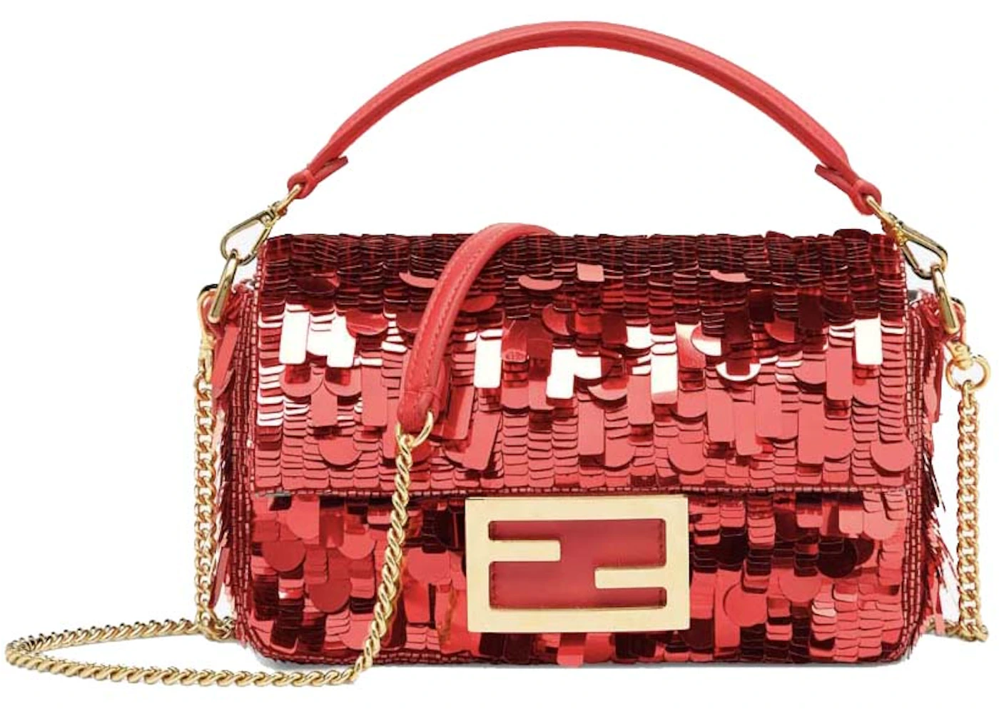 Fendi baguette red Clearance