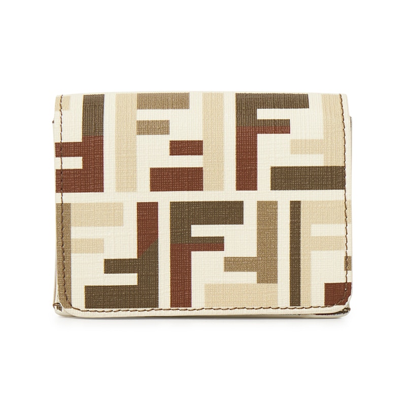 Fendi Short Wallet Beige