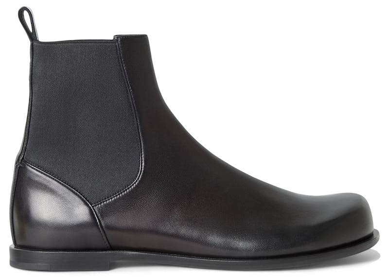 Fendi Squared Chelsea Boot Black