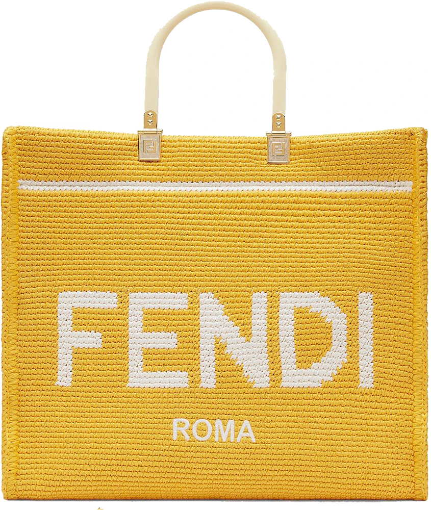 Fendi Large Sunshine Shopper Tote Bag – Foxy Couture Carmel