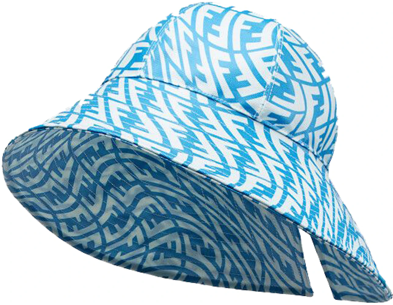 Fendi Jacquard FF Fabric Bucket Hat