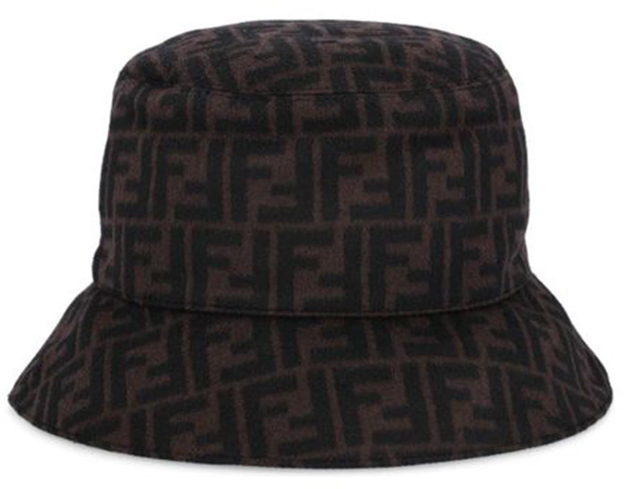 Fendi FF Motif Wool Bucket Hat