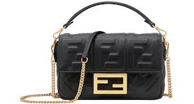 Fendi by Marc Jacobs Baguette Mini Black Leather Bag