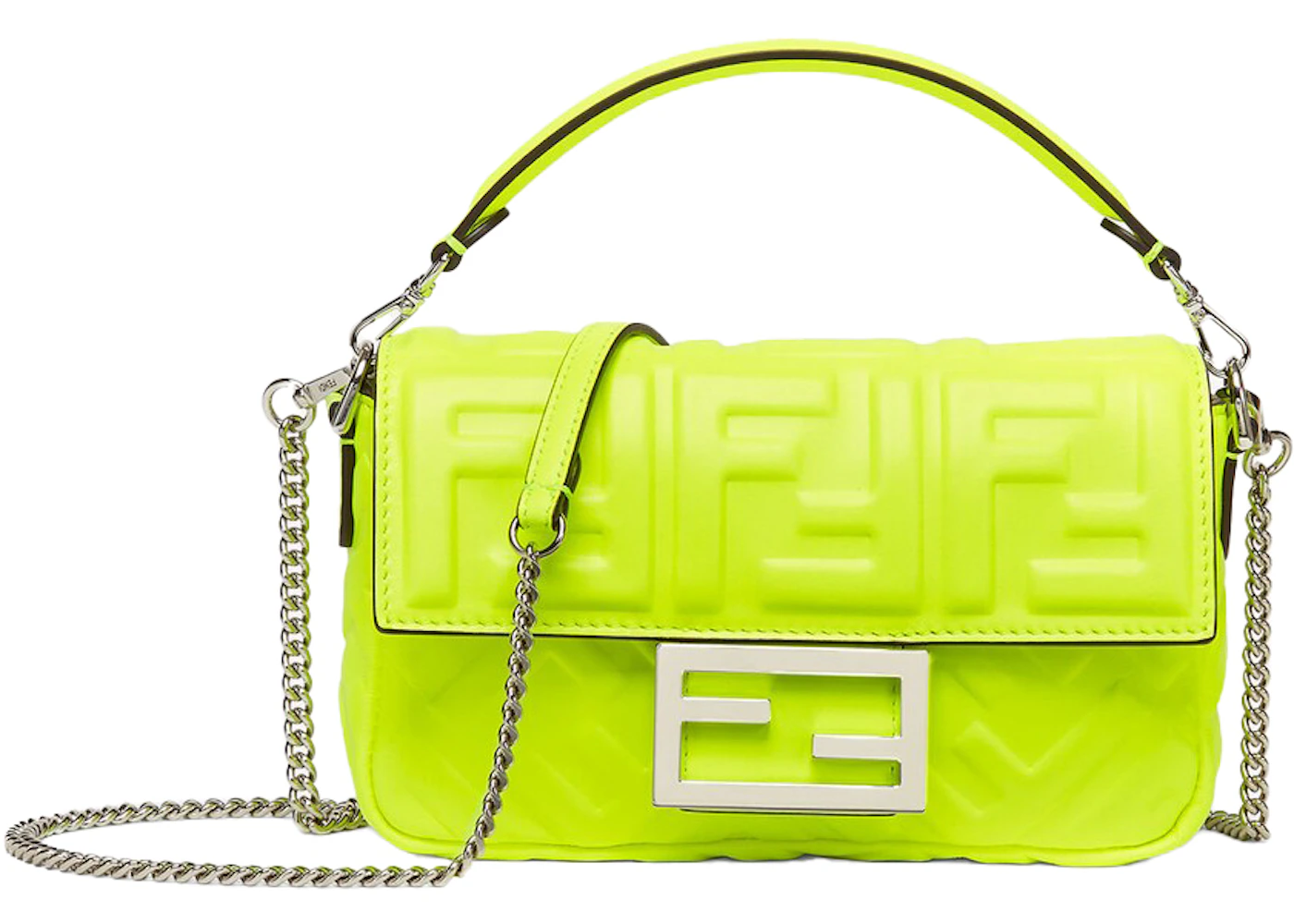 Fendi baguette neon Clearance