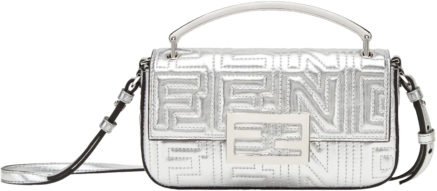 Fendi by Marc Jacobs Baguette Phone Pouch Two-Tone Nappa Leather