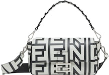 Fendi by Marc Jacobs Baguette Soft Trunk Phone Pouch White Leather Phone  Pouch White in Calfskin with Palladium-tone - US