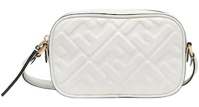 Fendi by Marc Jacobs Camera Case White Leather Mini Bag