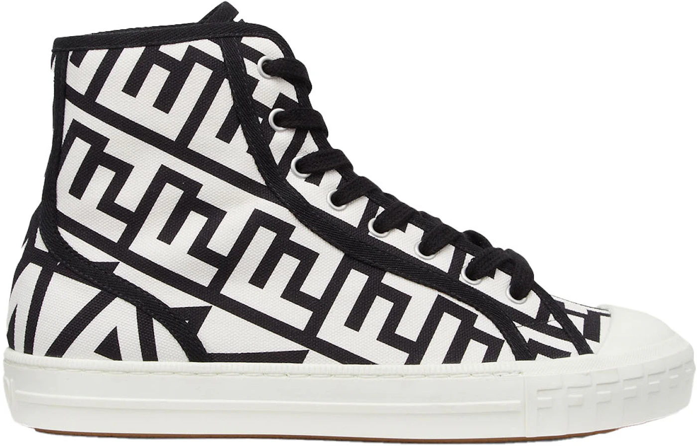 Fendi by Marc Jacobs Domino High-Tops Black White Canvas ...