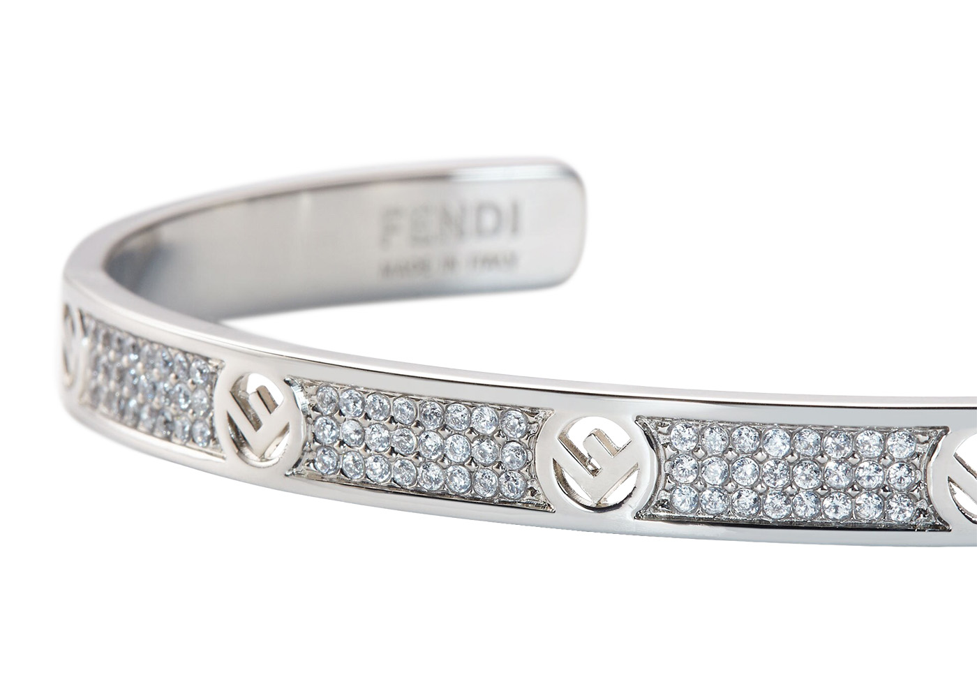 Baguette Bracelet - Silver-colored bracelet | Fendi