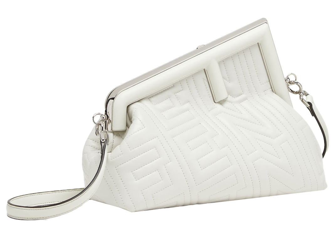 Fendi by Marc Jacobs Fendi First Midi Quilted Leather Bag in