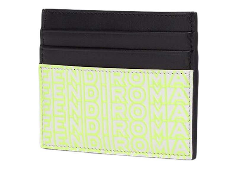 Fendi by Marc Jacobs Fendi Roma Card Holder Two Tone Leather Card