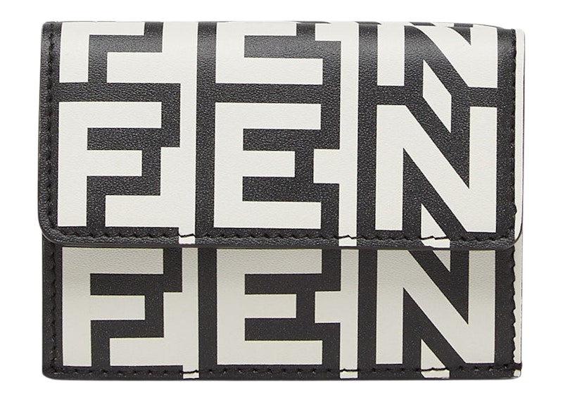 Fendi by Marc Jacobs Fendi Roma Micro Trifold TwoTone Nappa Leather