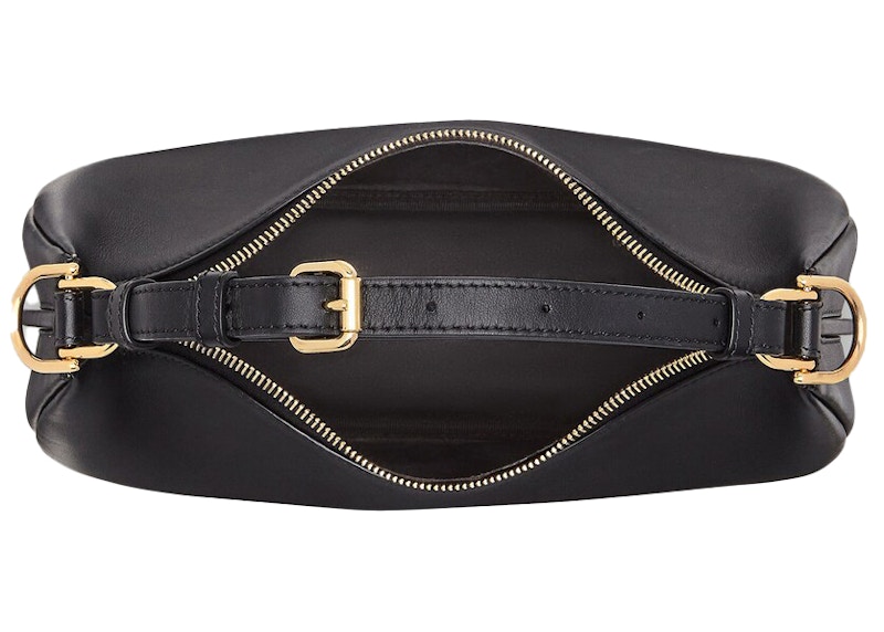 Fendi By Marc Jacobs Fendigraphy Small Black Leather Bag