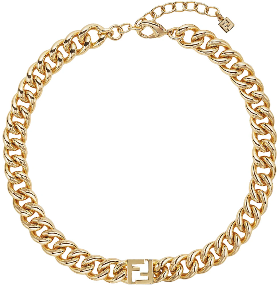 Fendi by Marc Jacobs Forever Fendi Necklace Gold-Colored Necklace in ...