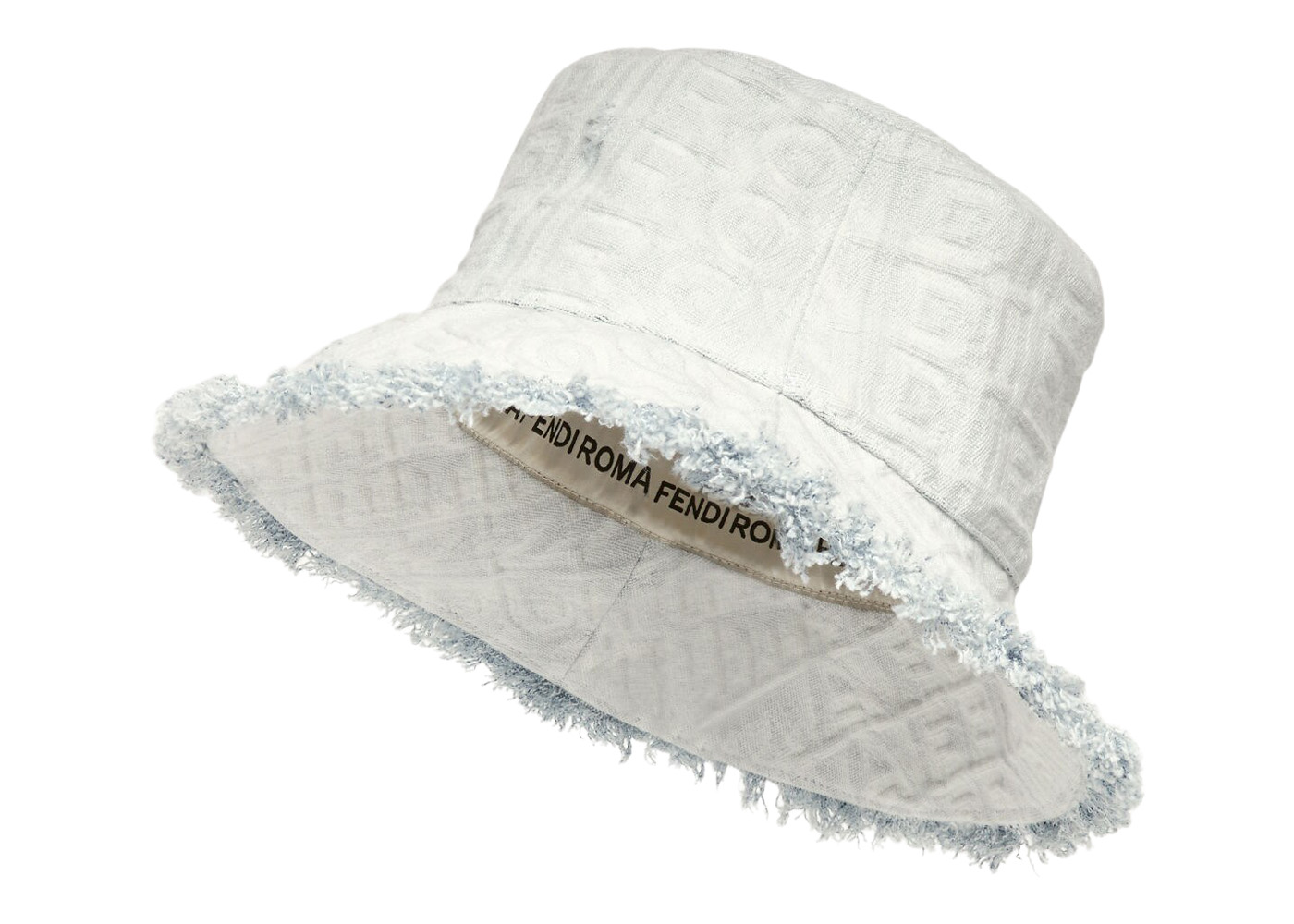 Fendi by Marc Jacobs Hat Blue Denim Bucket Hat in Cotton - US
