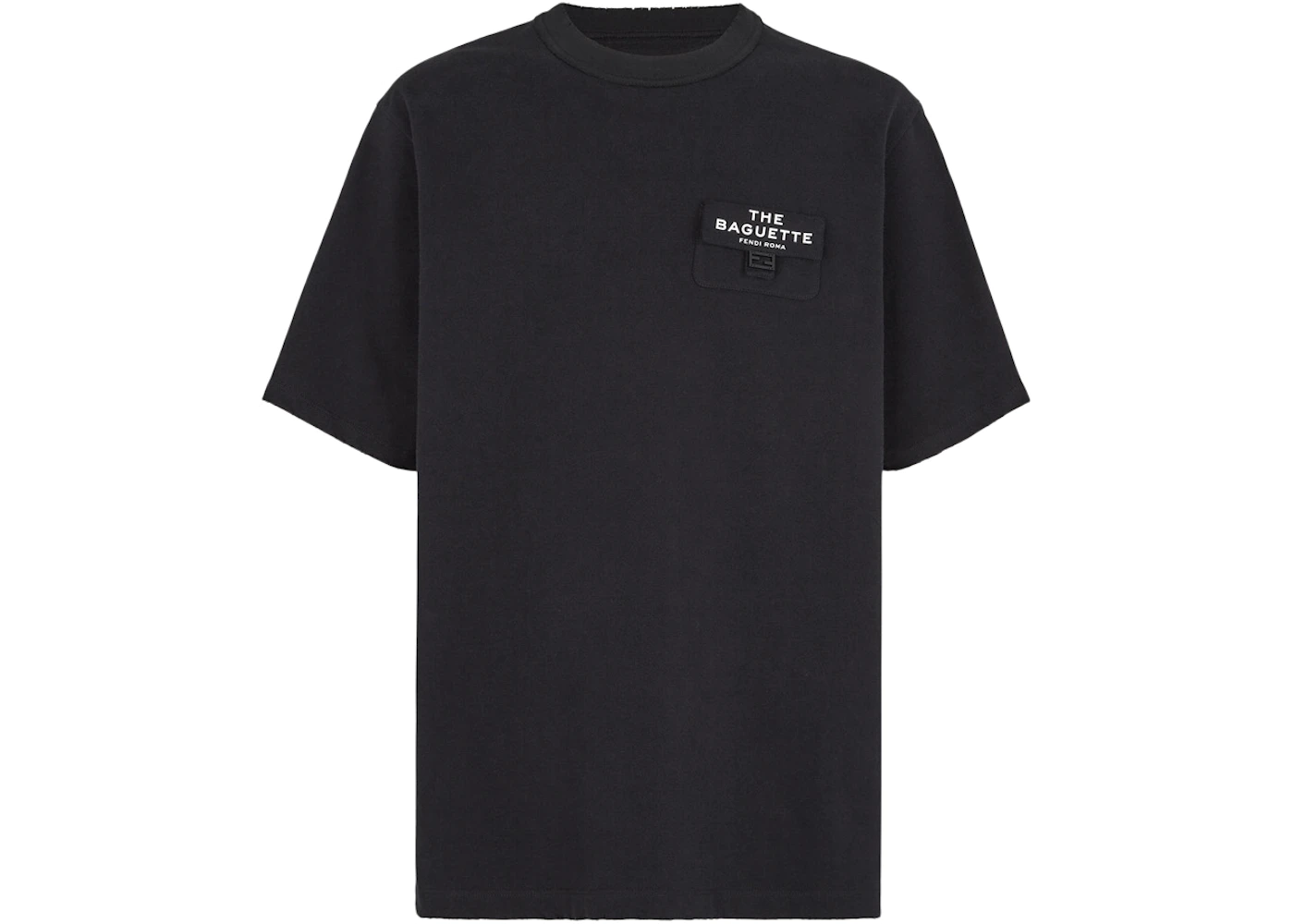 Fendi by Marc Jacobs Jersey Short-Sleeved Crew-Neck T-Shirt Black Men's ...