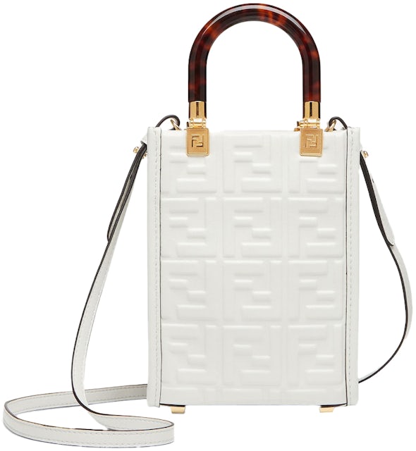 MARC JACOBS Shopper THE MEDIUM TOTE BAG LEATHER in white