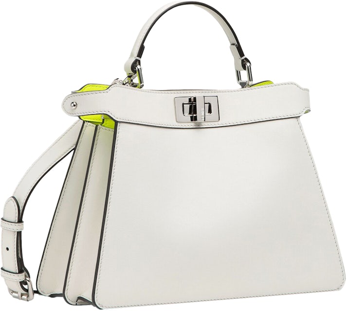 Fendi First Midi - White leather bag