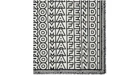 Fendi by Marc Jacobs Shawl Two-Tone Wool Shawl