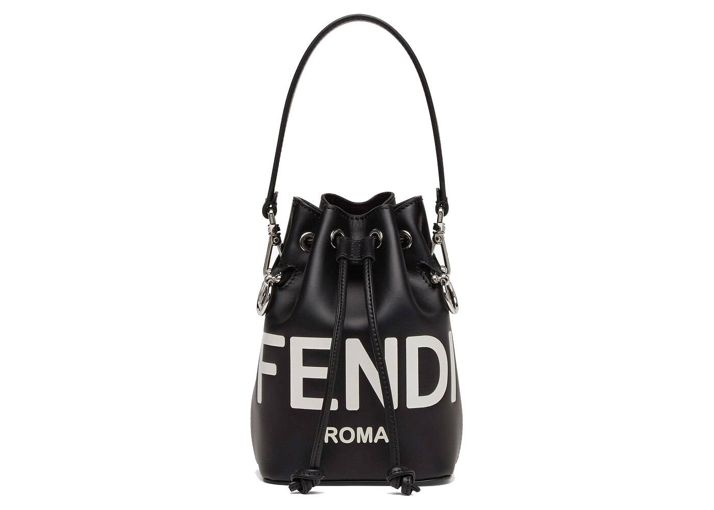 Fendi by Marc Jacobs Small Mon Tresor Black Leather Mini-Bag in