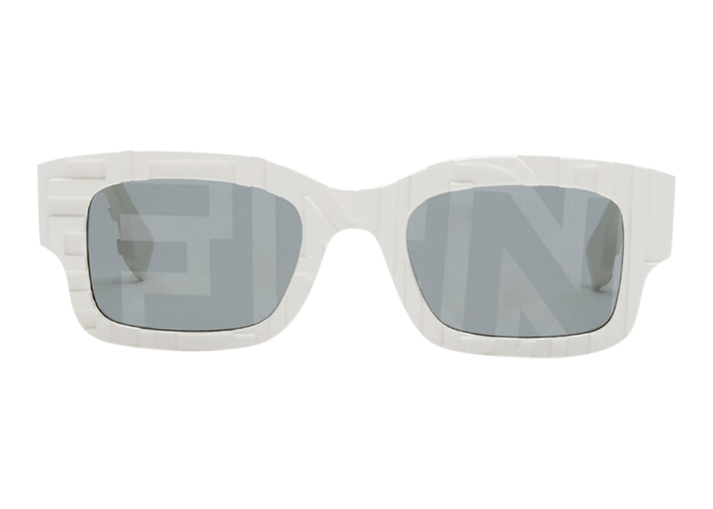 Fendi by Marc Jacobs The Fendi White Sunglasses White in Acetate - CN
