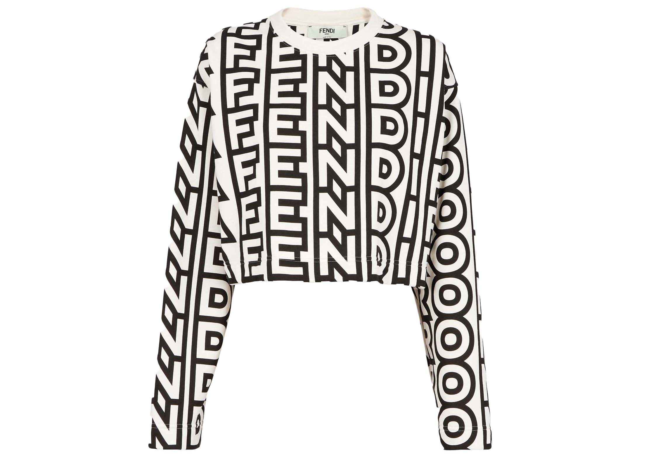 Fendi by Marc Jacobs Two-tone Jersey Sweatshirt Multicolor - SS23 - US