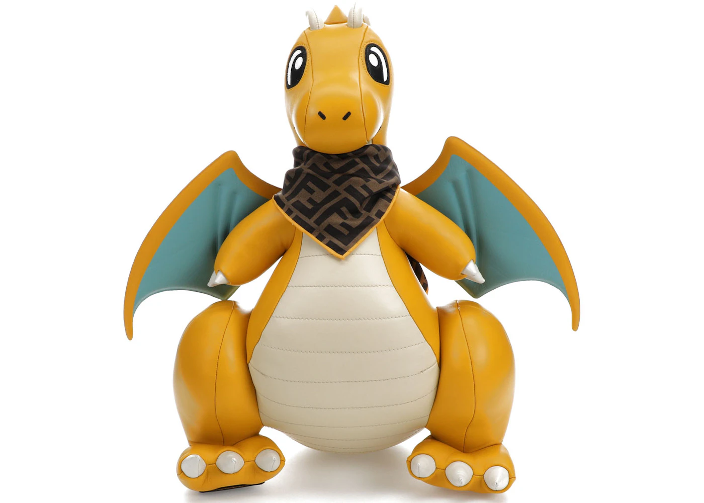 Fendi x FRGMT x Pokemon Leather Totem Yellow in Leather US