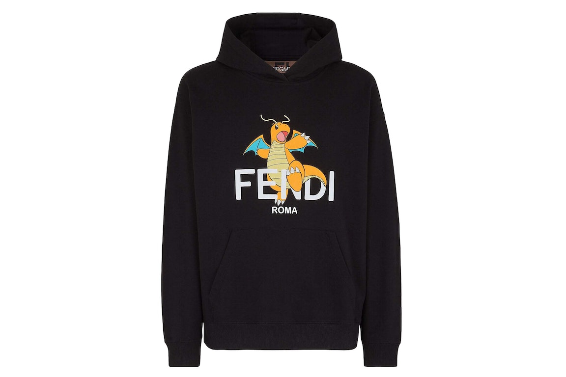 Pre-owned Fendi X Frgmt X Pokemon Sweatshirt Black