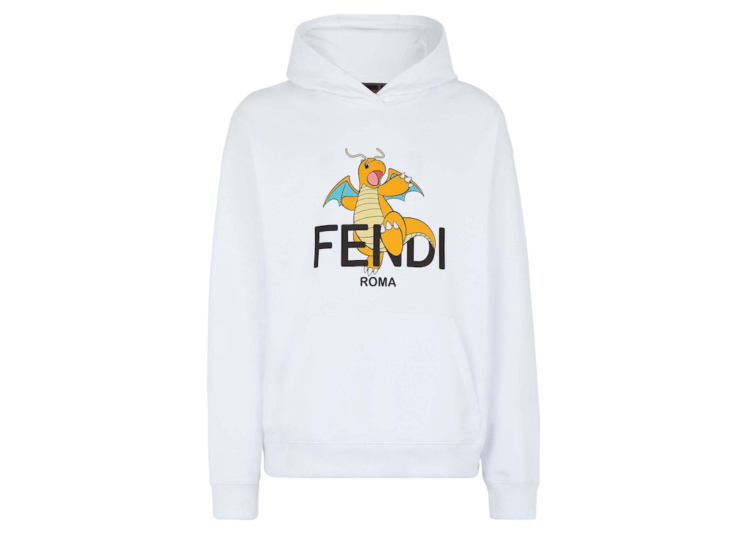 Pre-owned Fendi X Frgmt X Pokemon Sweatshirt White