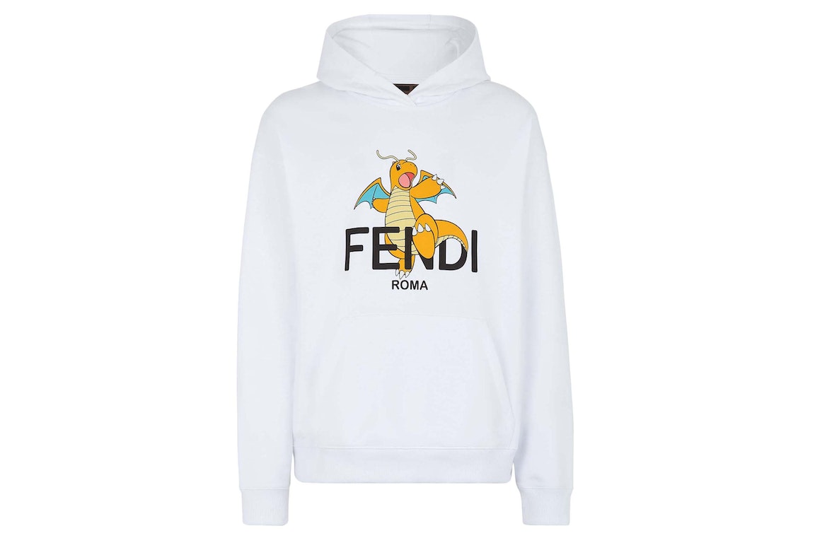Pre-owned Fendi X Frgmt X Pokemon Sweatshirt White