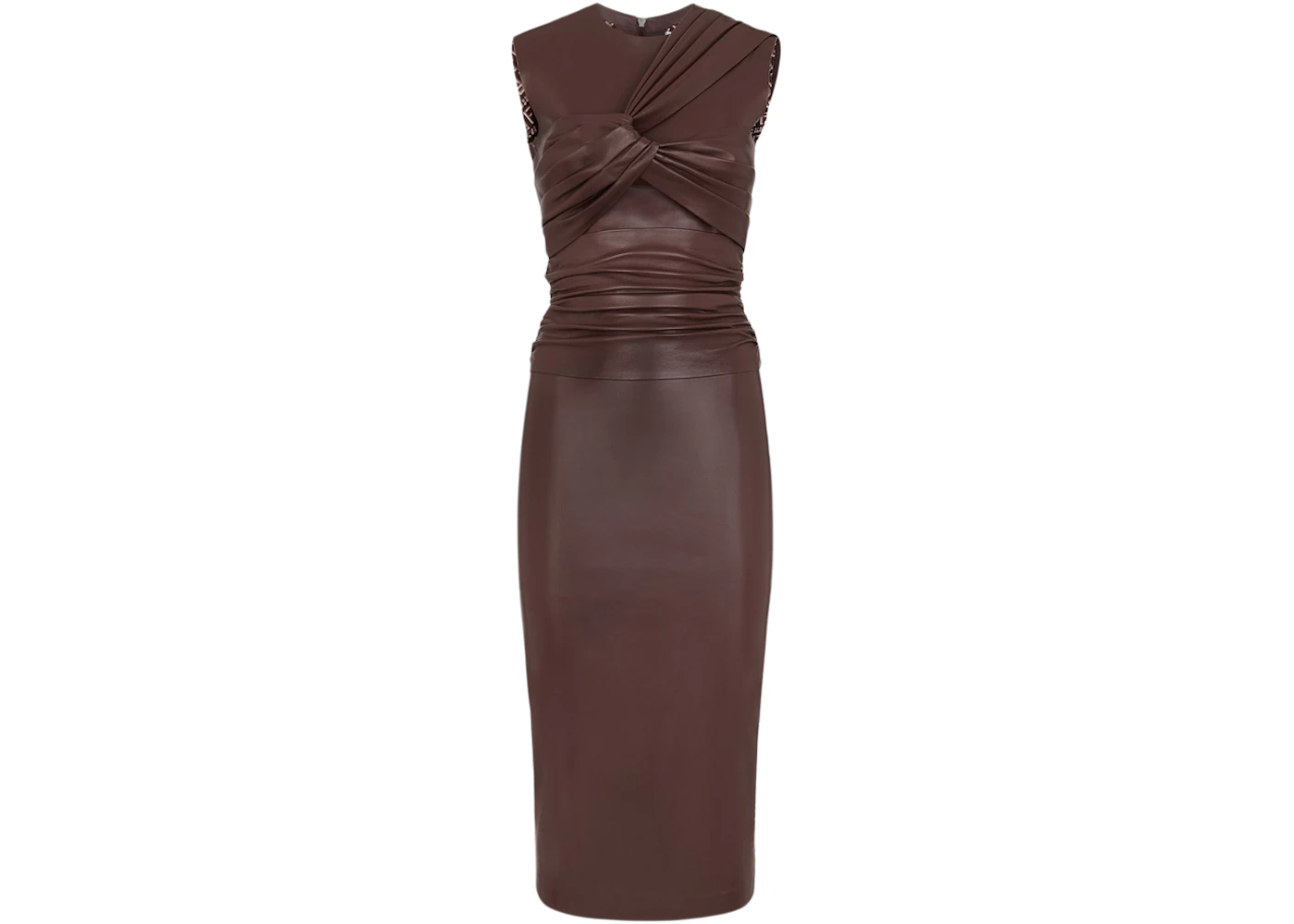 Fendi x SKIMS Leather Dress Umber - FW21 - US Fendi x SKIMS Leather Dress Umber - FW21 - US