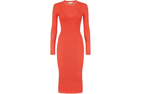 Fendi x SKIMS Long Sleeve Midi Dress Georgia - FW21 - US Fendi x SKIMS Long Sleeve Midi Dress Georgia - FW21 - US
