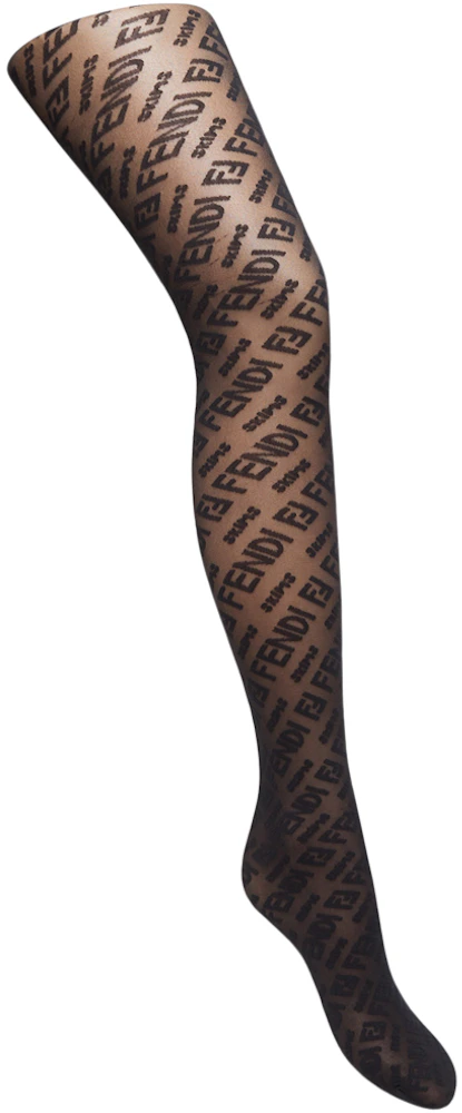 NWT Fendi Skims Black Mid Support Tights 2XL Sold Out