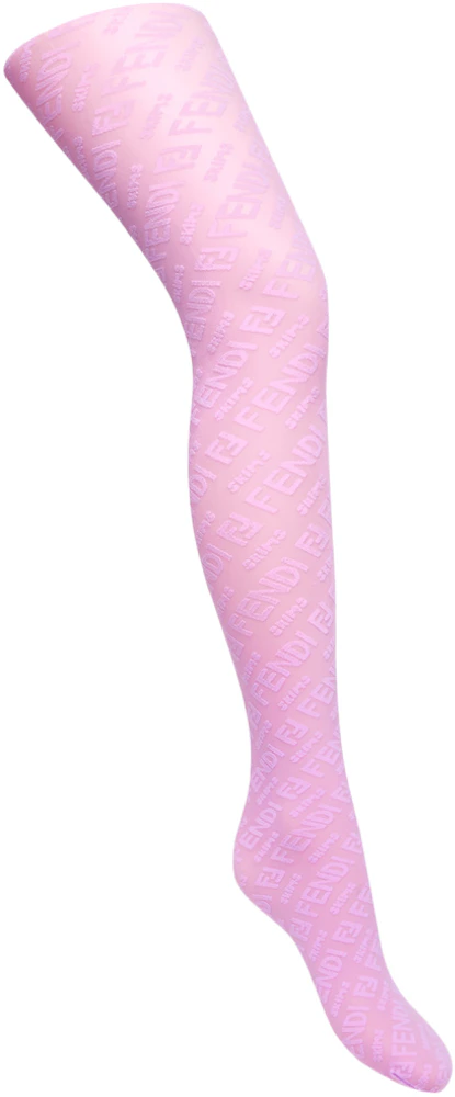 Tights & Socks  Womens FENDI Pink nylon tights » Le Cheile