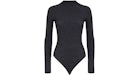 Fendi x SKIMS Body de Manga Larga con Cuello Alto Negro