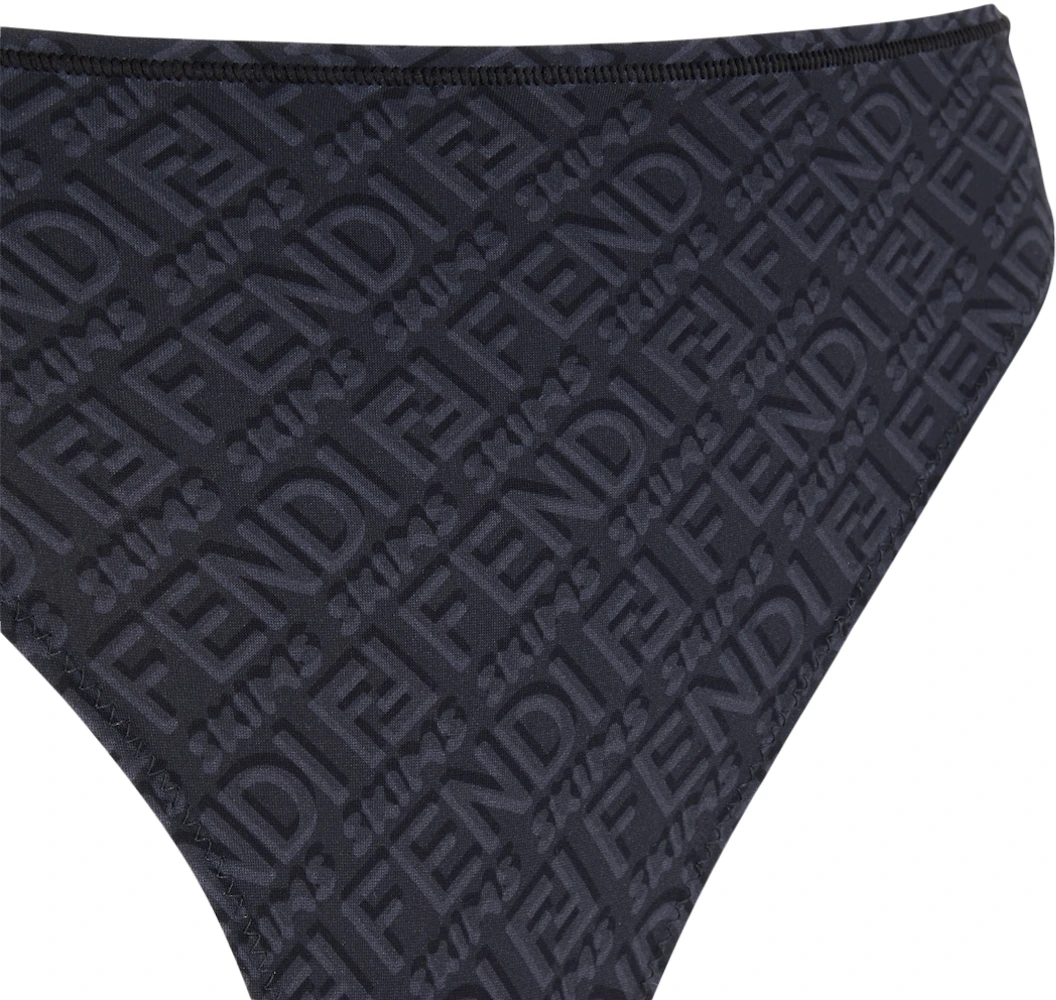 Fendi x SKIMS Pack of 2 High Leg Bikini Black/California - FW21 - US